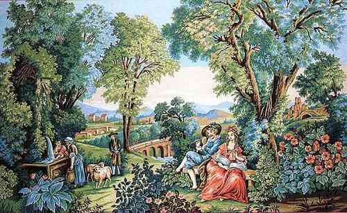 Verdure romantique XVIIème siècle