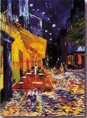 Terrasse de café (d'après Vincent Van Gogh)
