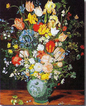 Le vase Bleu (d'après J. Brueghel)