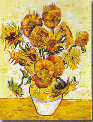 Les tournesols (d'après Van Gogh)