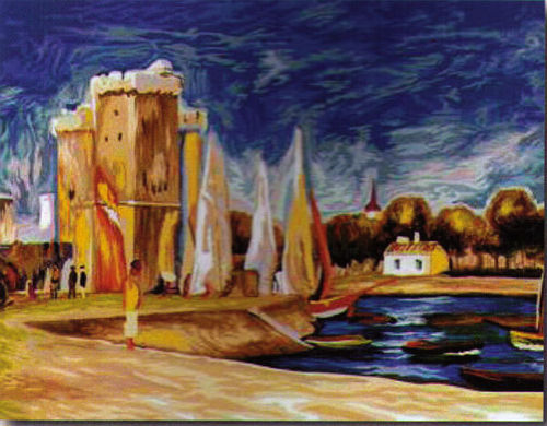 La Rochelle (d'après A.Renoir)