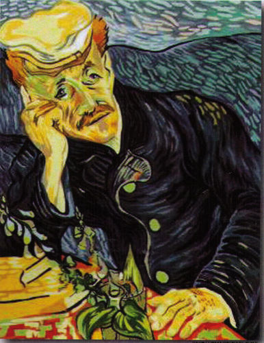 Paul Gachet (d'après V.Van Gogh)